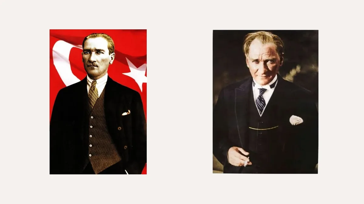 Atatürk Posteri ve Türk Bayrağı Birlikte Nasıl Asılır? Cephe, Balkon ve Salon İçin Kurallar