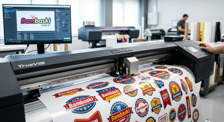 Profesyonel Sticker Baskı Hizmetleri: Markanız İçin Neden Bambaski.com.tr'yi Seçmelisiniz?