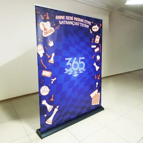 Alüminyum Mekanizmalı Roll Up Banner