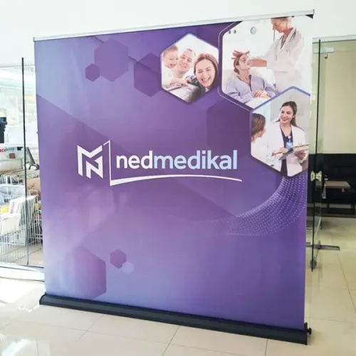 Alüminyum Mekanizmalı Roll Up Banner