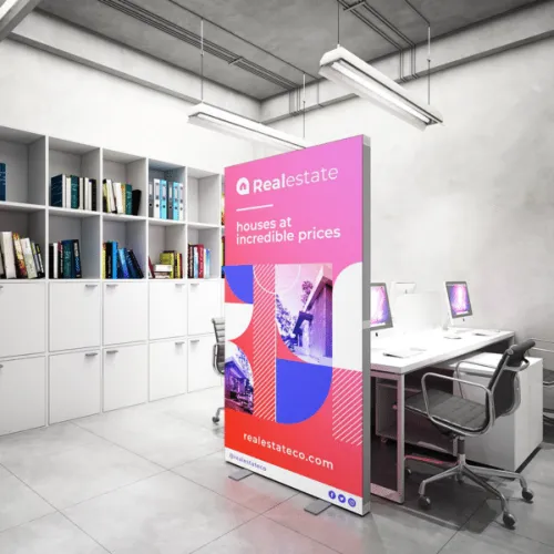 Modüler Ledbox Fold Katlanabilir Işıklı Pano Alternatif Görünüm