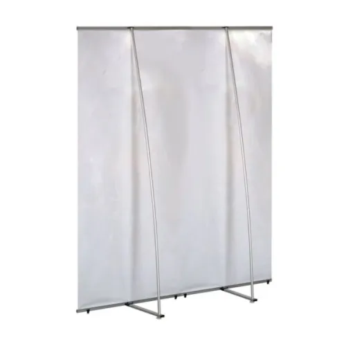 Quick Banner (L Banner) Baskılı Tanıtım Standı Alternatif Görünüm