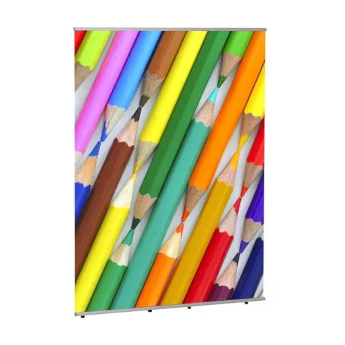 Quick Banner (L Banner) Baskılı Tanıtım Standı Alternatif Görünüm