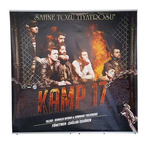 Quick Banner (L Banner) Baskılı Tanıtım Standı