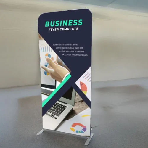 Çift Taraflı Tekstil Roll Up Banner (Boru Pano)