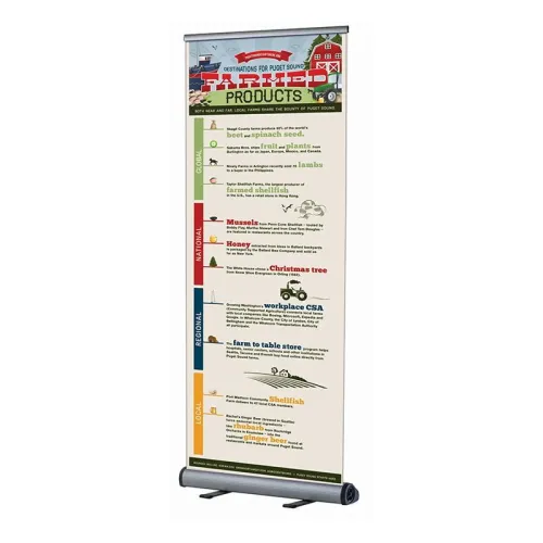 Ayarlanabilir Boy Smart Roll Up Banner