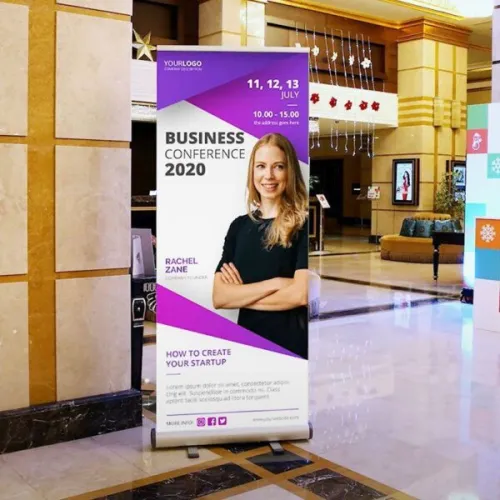 Ayarlanabilir Boy Smart Roll Up Banner