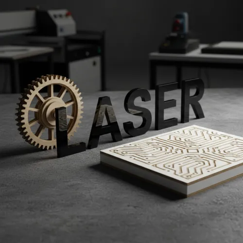 Fason Lazer Kesim Hizmeti (Pleksi, Ahşap, MDF)