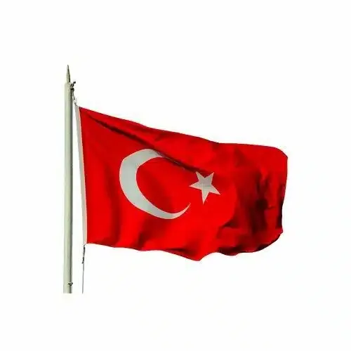 150x225cm Raşel Kumaş Türk Bayrağı