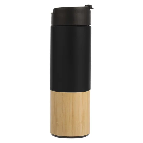 Karya 450 ml Bambu Kapaklı Demlemeli Termos